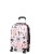 Walizka Worldline 809 Pink Cat mała – widok pod kątem
