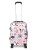 Walizka Worldline 809 Pink Cat mała – z wysuniętą rączką