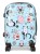 Walizka Worldline 809 Blue Cat mała – przód