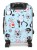 Walizka Worldline 809 Blue Cat mała – tył