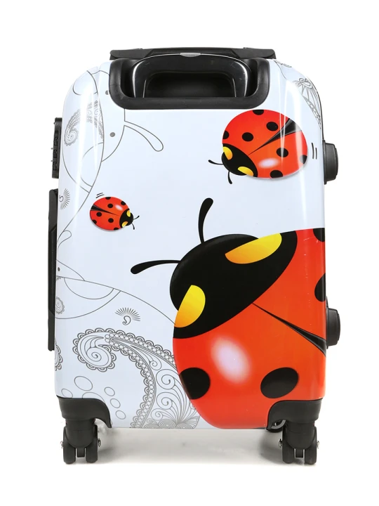 Walizka Worldline 809 Ladybug mała – tył