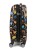 Walizka Worldline 809 Black Hibou mała – bok z zamkiem szyfrowym